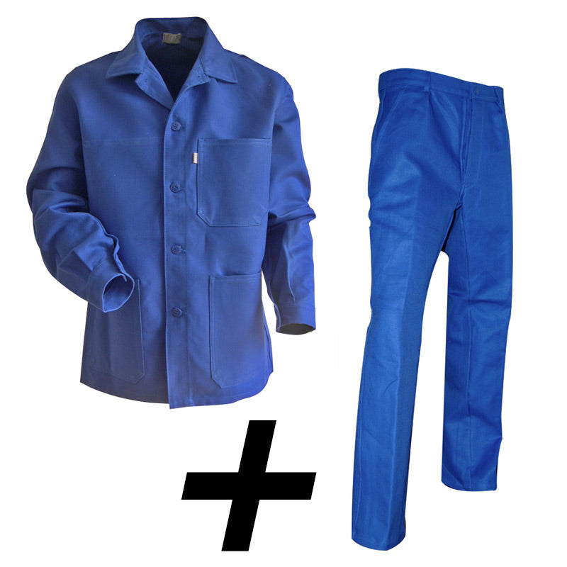 Veste Bugatti + pantalon Levier coton bleu – LMA