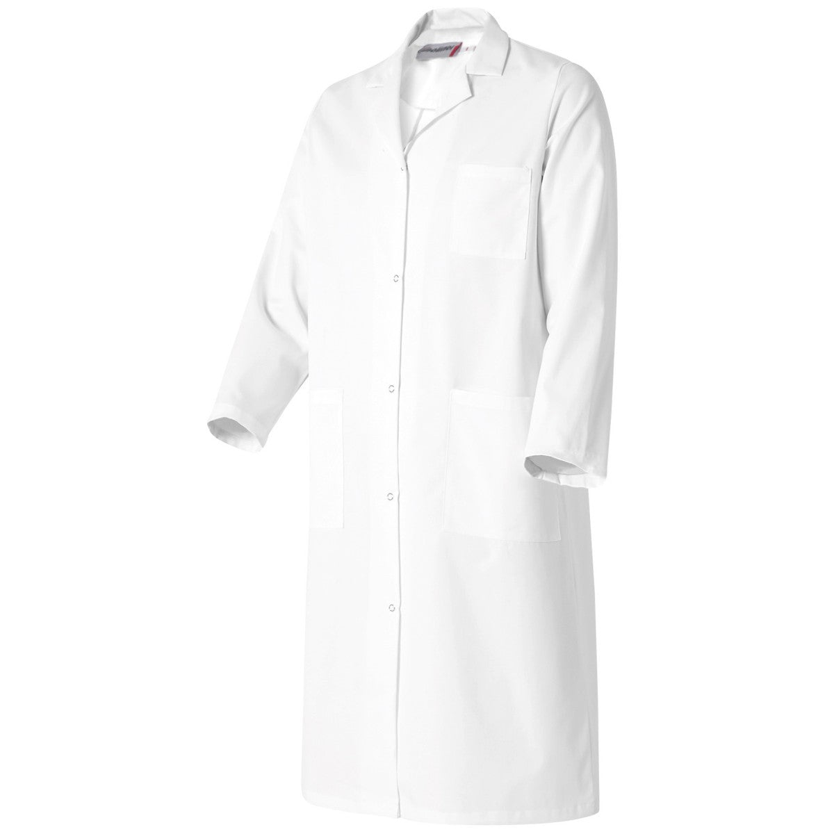 Blouse de travail blanche à pressions – Molinel