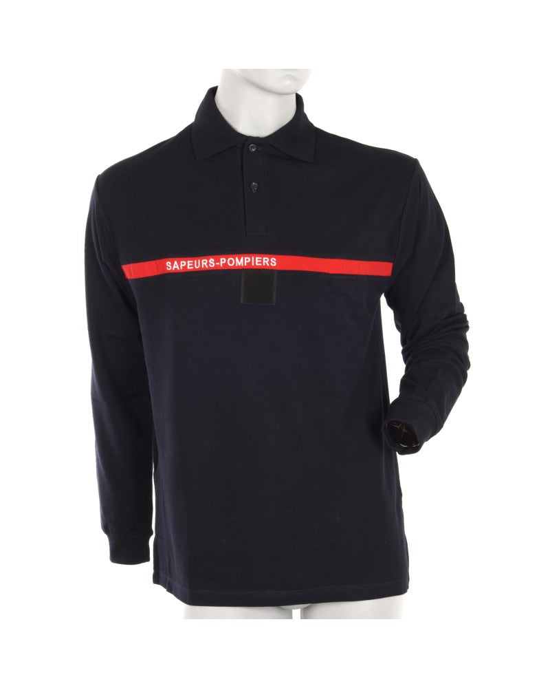 Polo sapeurs-pompiers manches longues – SNV